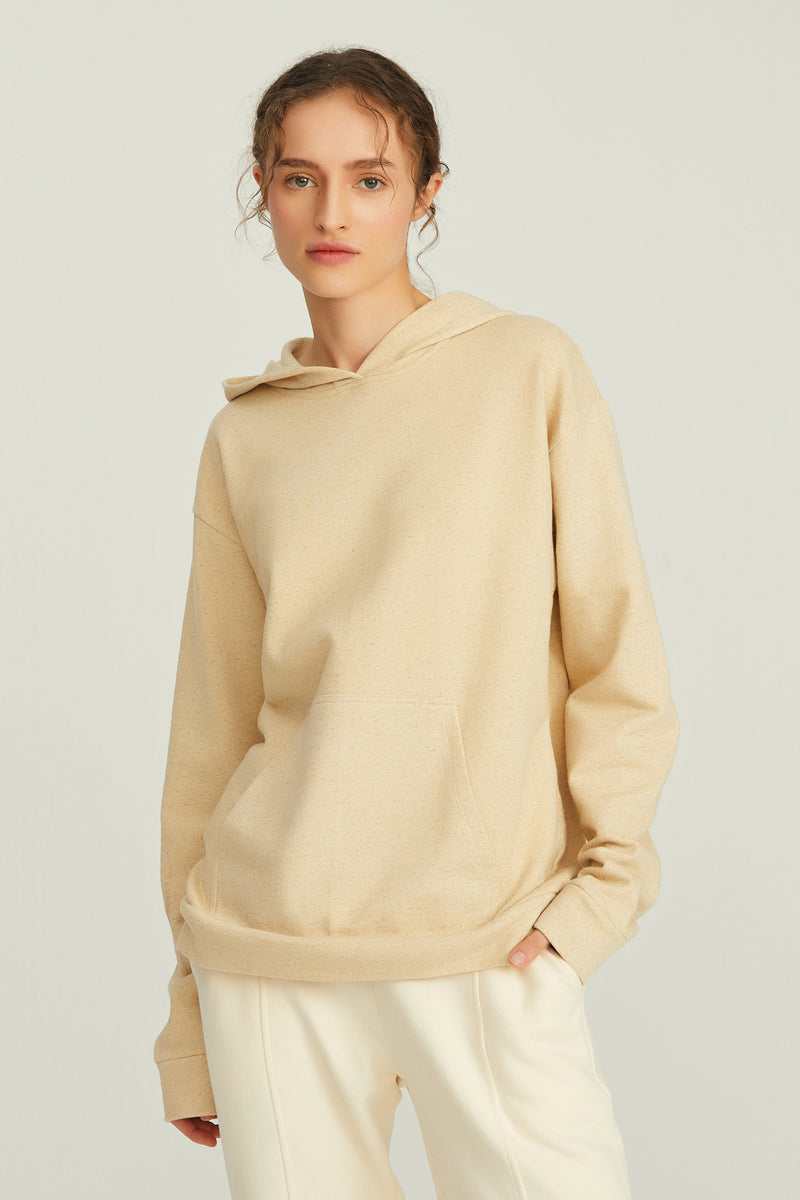 Bej Melanj Basic Sweatshirt
