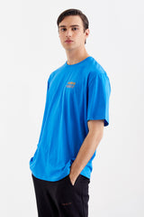 Mavi AURIC Nakışlı Oversize Erkek T-Shirt